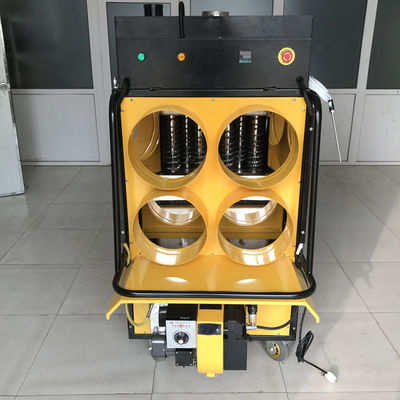 مطار ذوبان الجليد KVH6000 سخان النفط النفايات أقل استهلاك النفط